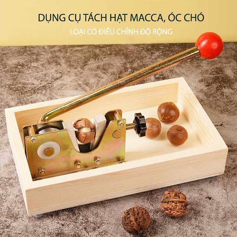 Máy Tách Hạt Macca – Giải Pháp Tiết Kiệm Thời Gian Trong Xử Lý Nông Sản Cao Cấp